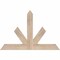 Ekena Millwork Saratoga Smooth Timber Gable Bracket, Douglas Fir, 36"W x 24"H x 1 1/2"D x 3 1/2"F, 16/12 Pitch GBW036X24X0204SAR00SDF - alternate 1
